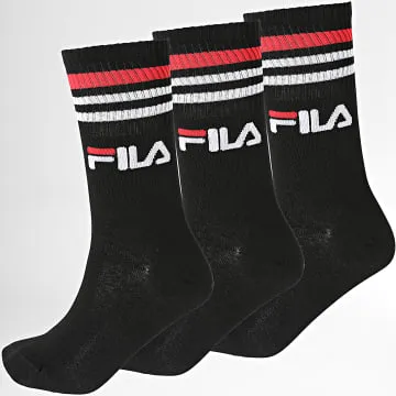 3 paia di calzini F9090 nero