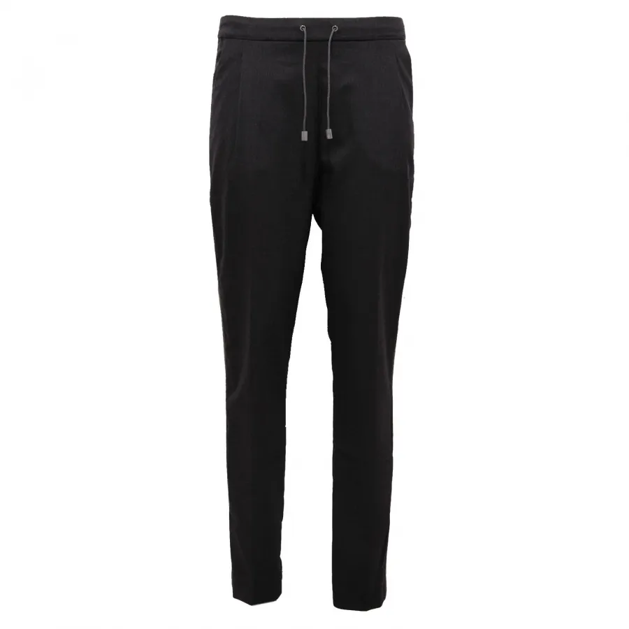 4470AB pantalone donna FABIANA FILIPPI  modello tuta melange grey trouser woman