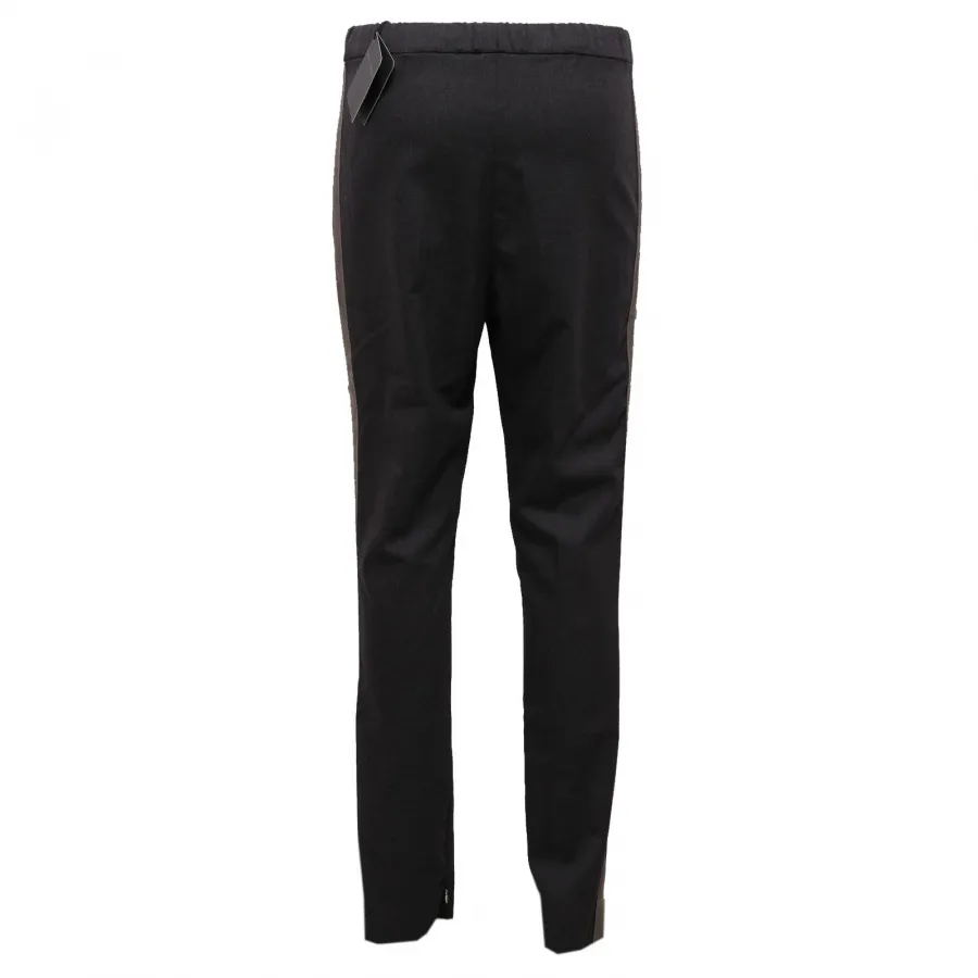 4470AB pantalone donna FABIANA FILIPPI  modello tuta melange grey trouser woman
