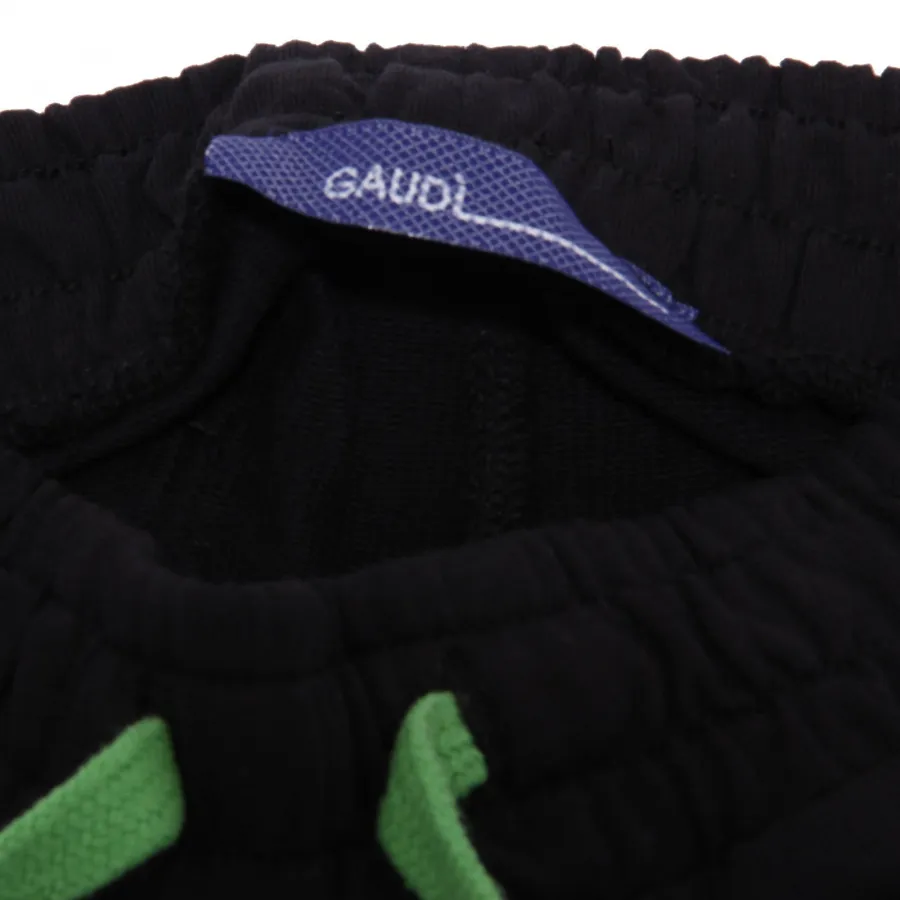 4929AB bermuda tuta bimbo BOY GAUDI' black sweatpant shorts kid