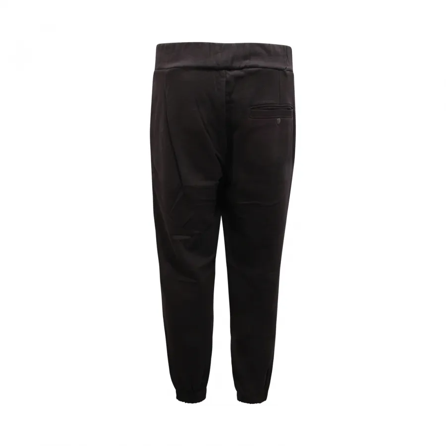 6132AU PANTALONE TUTA UOMO MESSAGERIE GREEN FLAG MAN SWEATPANTS
