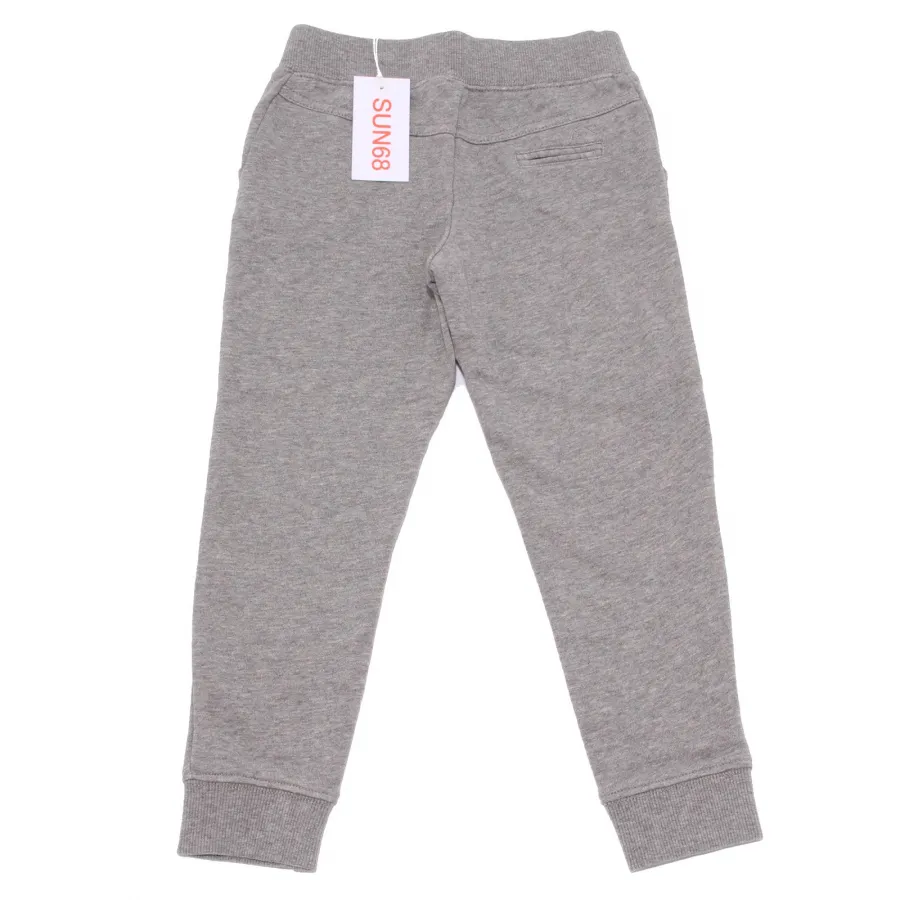 7528W pantalone tuta bimba girl SUN 68 grey sweatpant