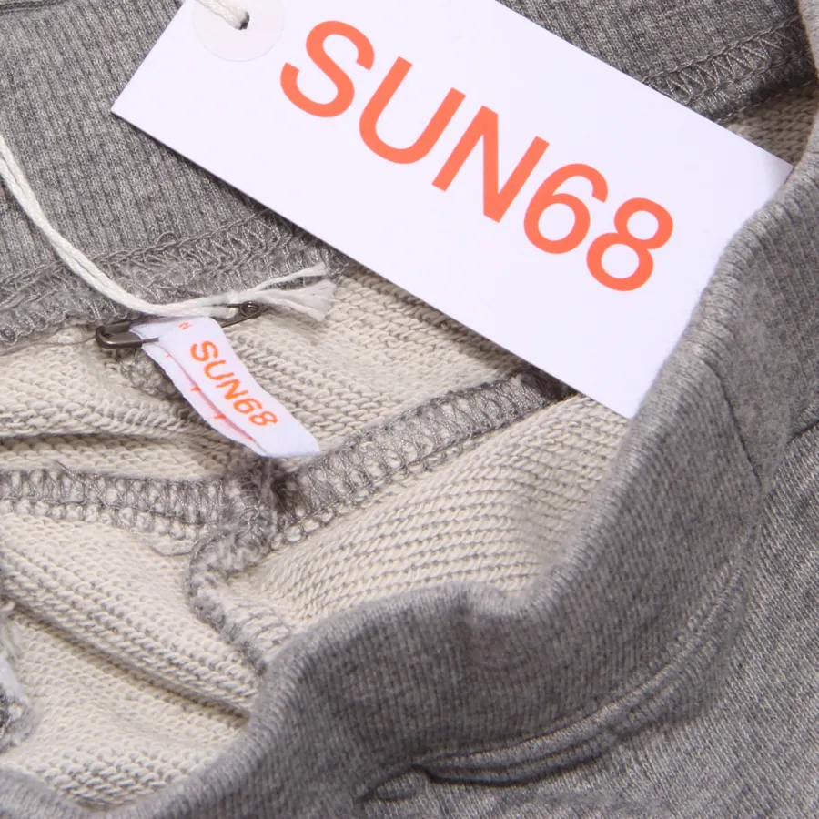 7528W pantalone tuta bimba girl SUN 68 grey sweatpant