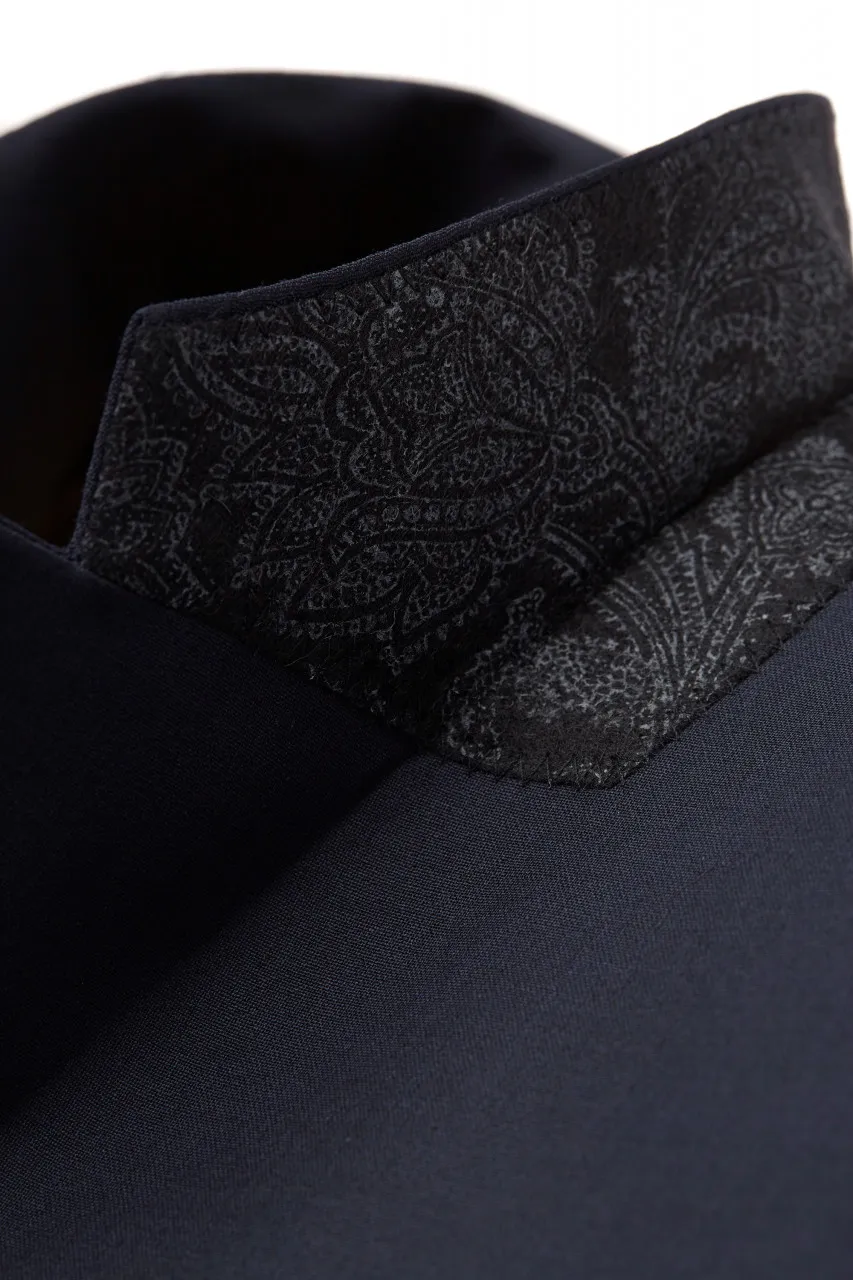Abito elegante digel blu scuro con panciotto drop sei modern fit