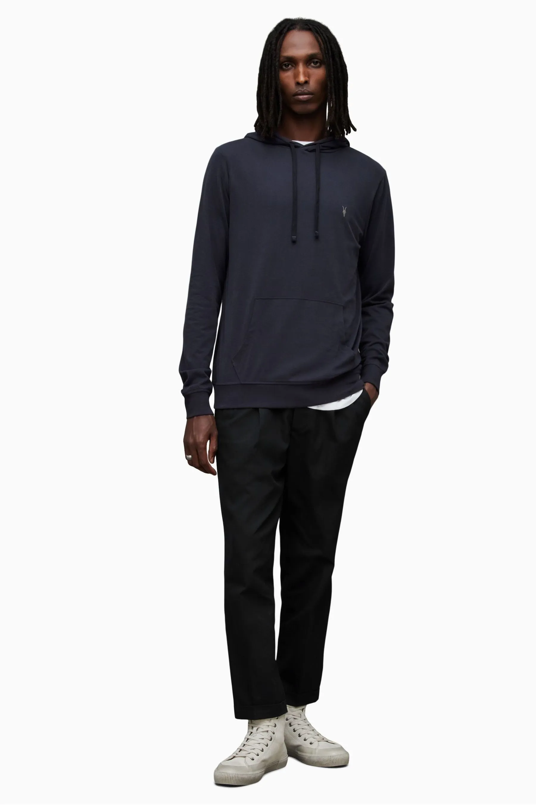 AllSaints 100% Cotton Brace Hoodie    