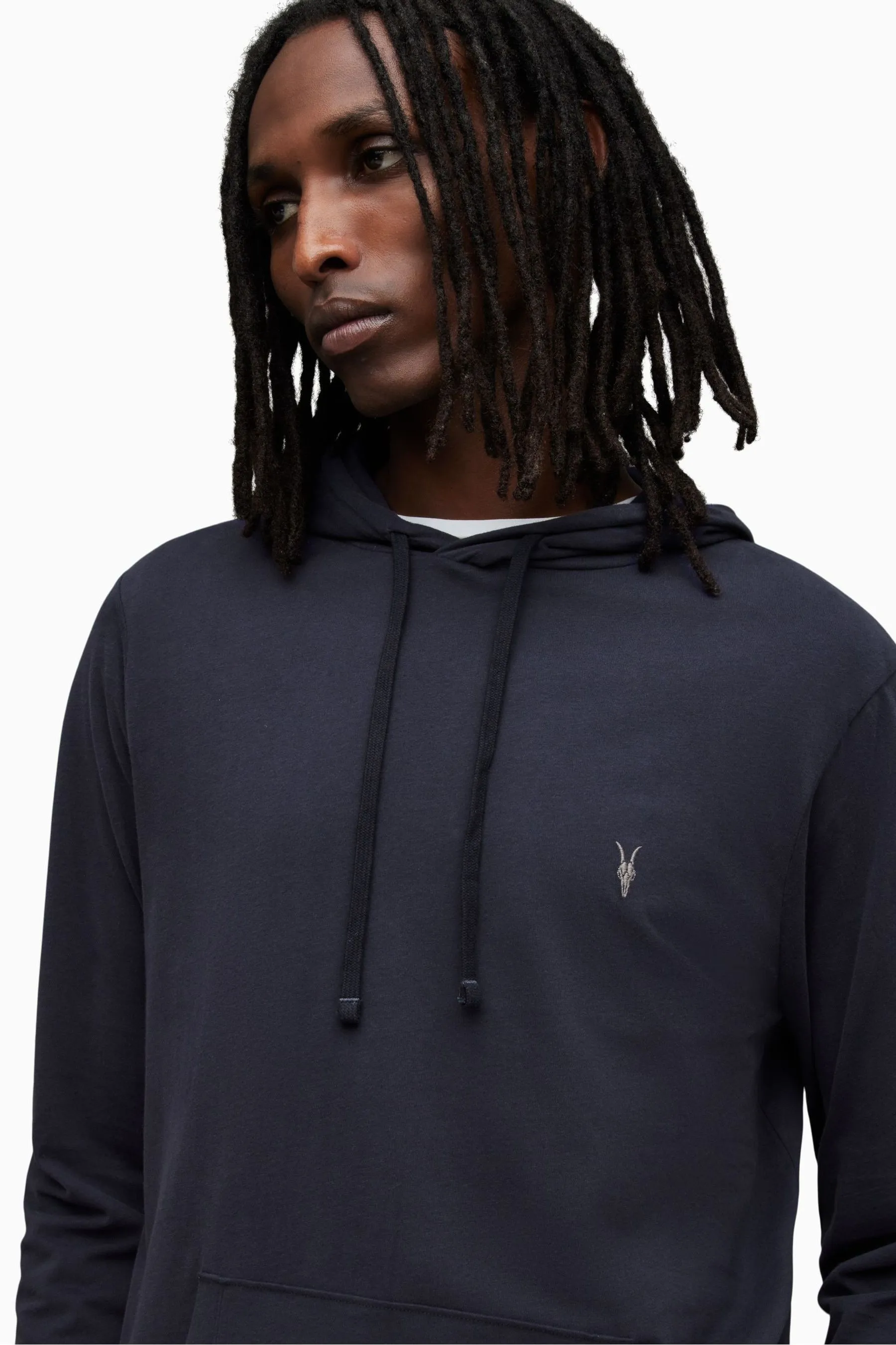 AllSaints 100% Cotton Brace Hoodie    