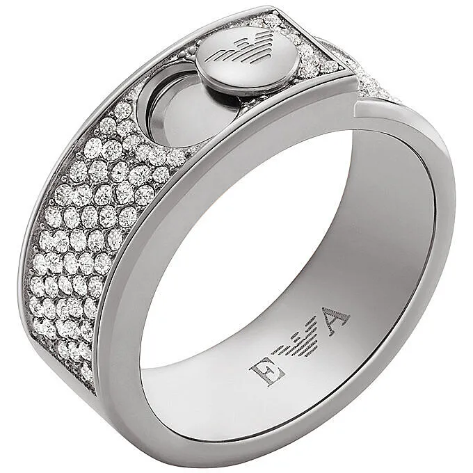 anello a fascia Emporio Armani SPRING 2024 gioiello donna