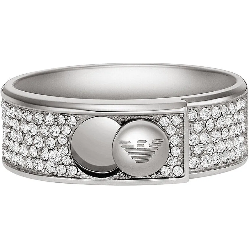 anello a fascia Emporio Armani SPRING 2024 gioiello donna