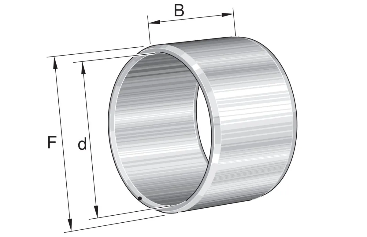 Anello interno cilindrico, INA IR12X16X13-XL