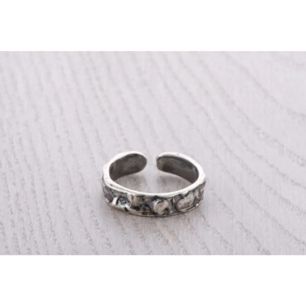 Anello Uomo Antracite Contessa in Argento
