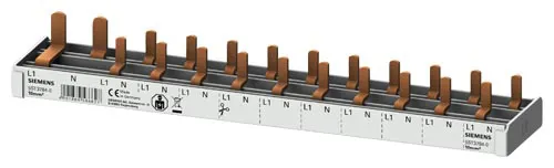 Barra di distribuzione Monofase Siemens, 230V, passo 17.6mm SENTRON