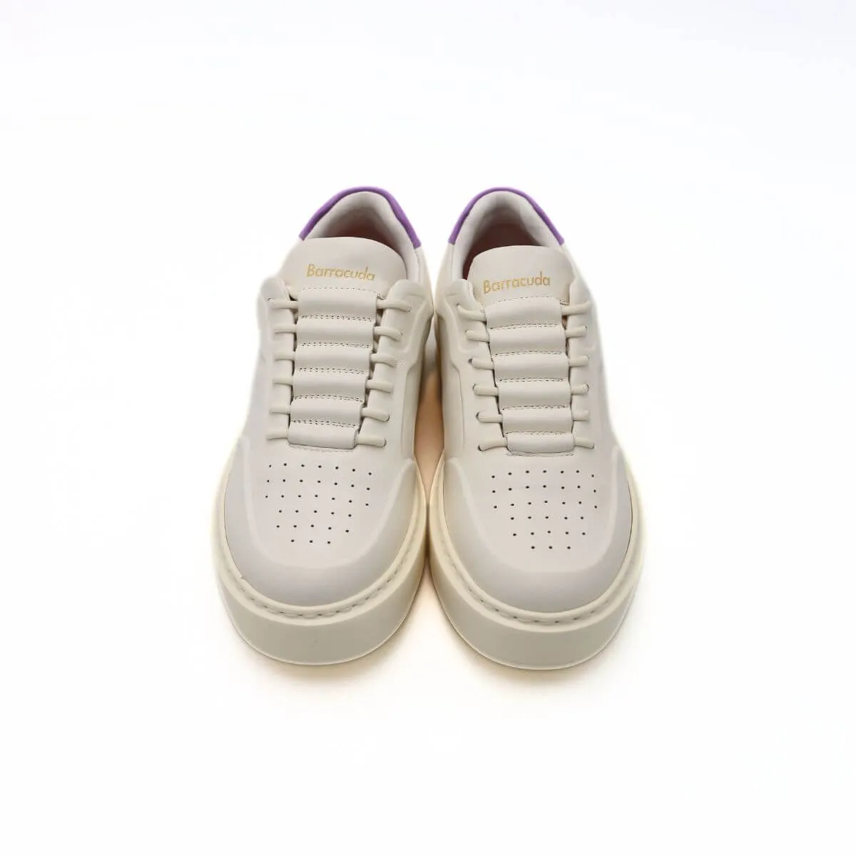 BARRACUDA SNEAKER BD1415A BIANCO-LILLA  