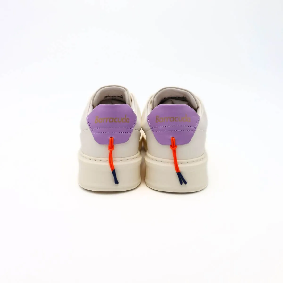 BARRACUDA SNEAKER BD1415A BIANCO-LILLA  
