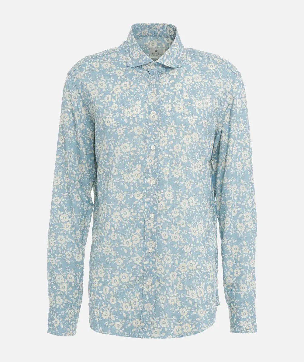 BASTONCINO--Camicia con stampa floreale