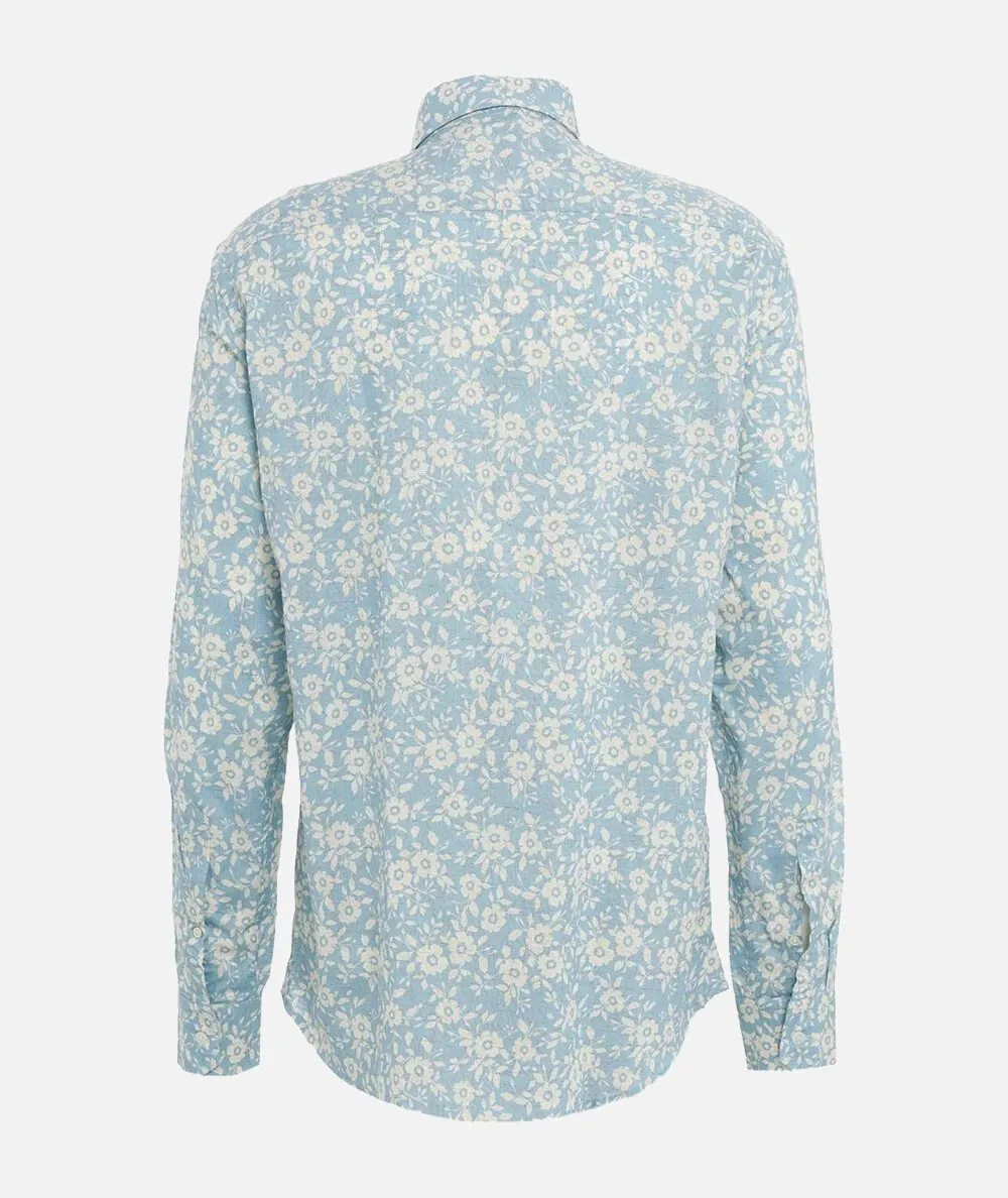 BASTONCINO--Camicia con stampa floreale
