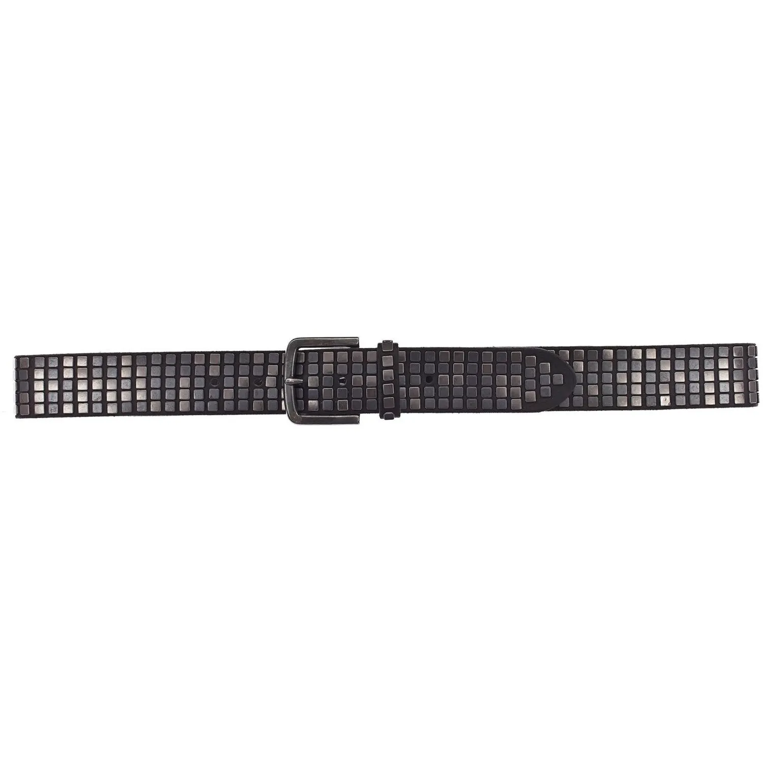 b.belt Cintura con borchie Quinn in pelle