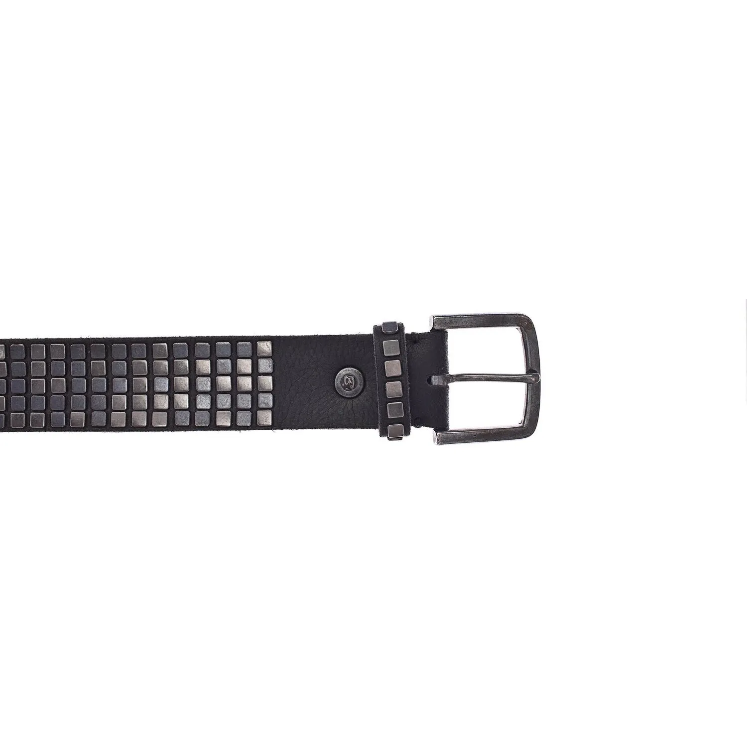 b.belt Cintura con borchie Quinn in pelle
