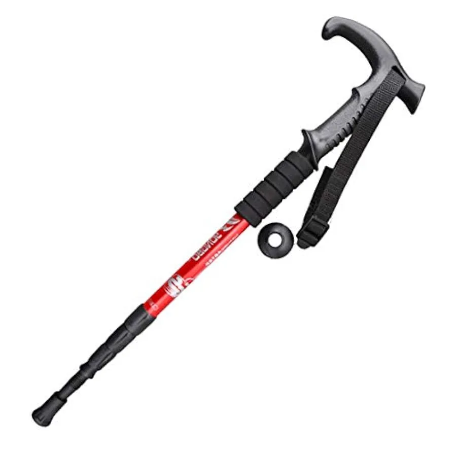 Big seller Bastoncini da Trekking Bastoncini da Trekking 65-135 cm (Colore : Red) 212138095