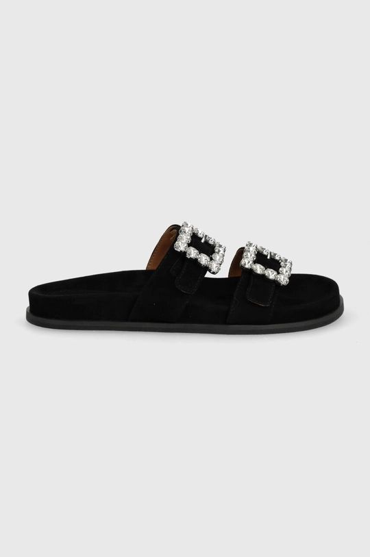Billi Bi ciabatte slide in camoscio