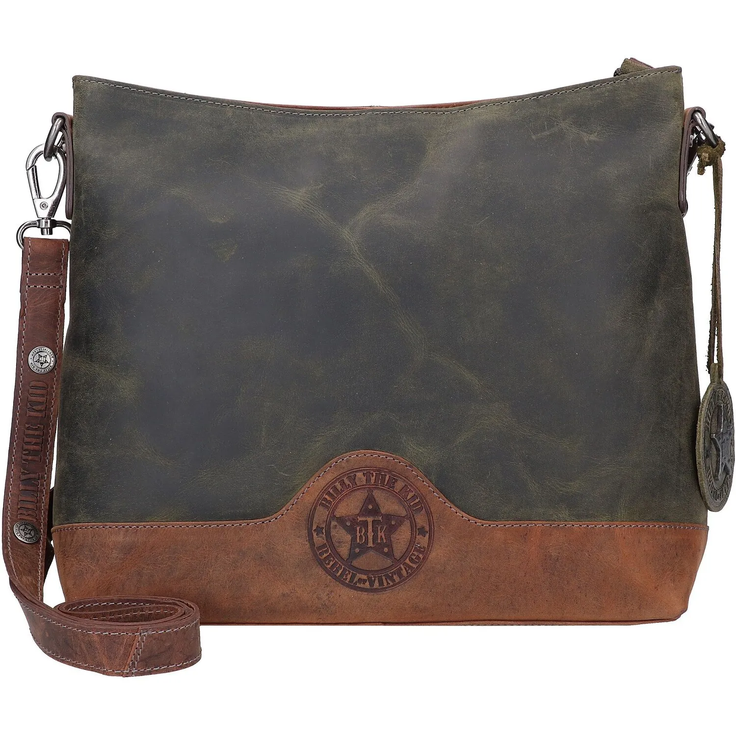 Billy the Kid Hunter Borsa a tracolla in pelle 32 cm