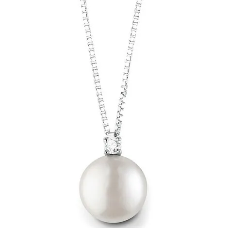 BLISS Collana Di Bliss Da Donna Con Diamanti E Perla 20067335