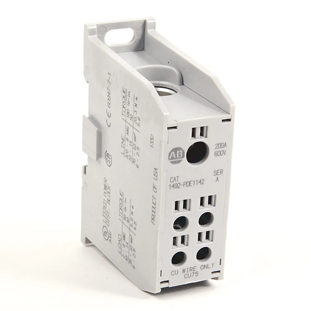 Blocco di distribuzione, Allen Bradley, 4 vie 200A, 600 V
