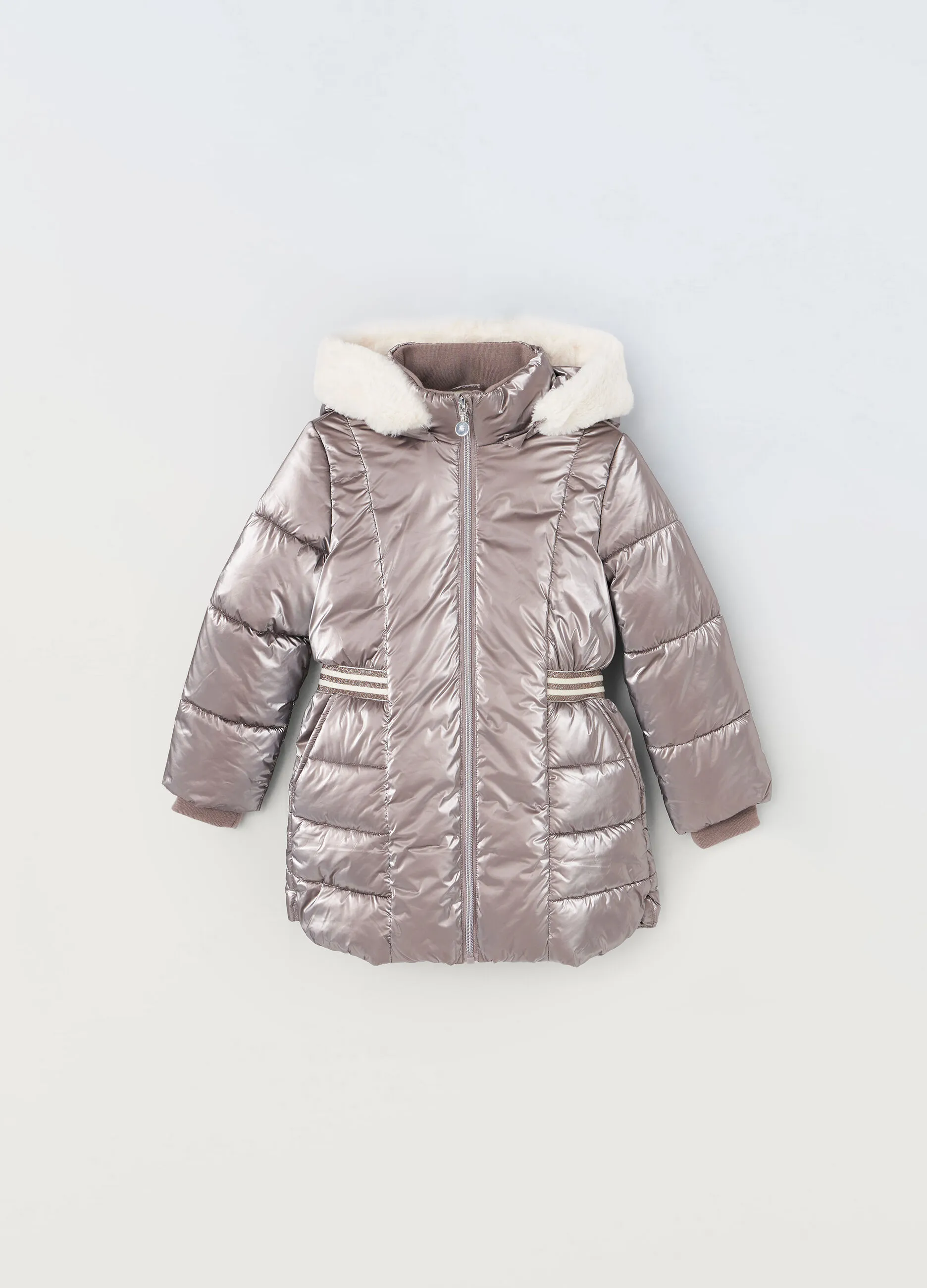 BLUKIDS  Giubbino imbottito metallizzato bambina