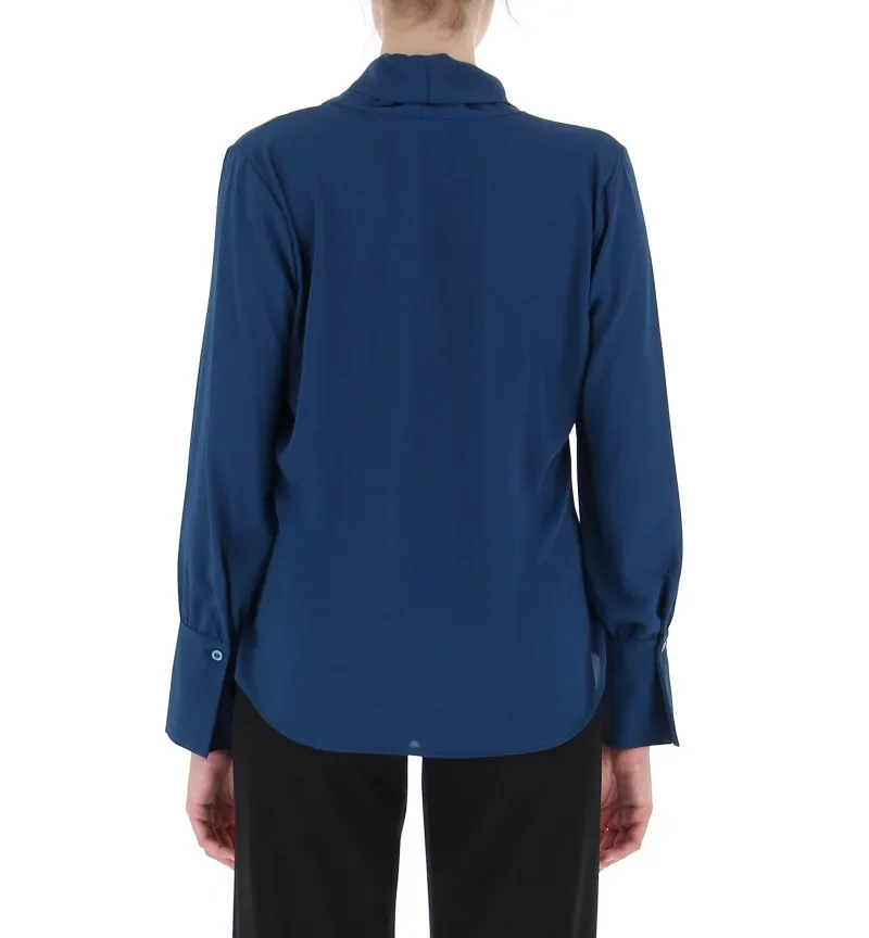 Blusa maniche lunghe
