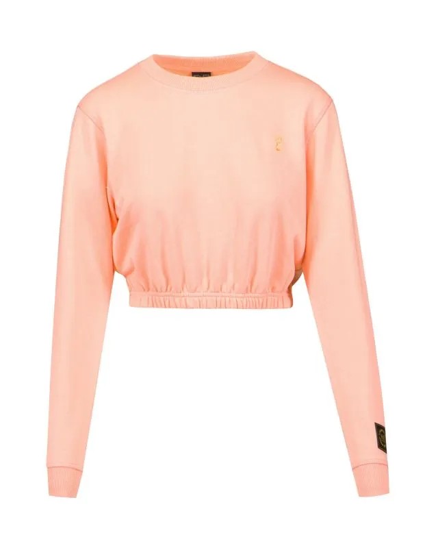 Bluza P.E NATION CLUBHOUSE SWEATER 21PE4F155-soft-fiery-coral