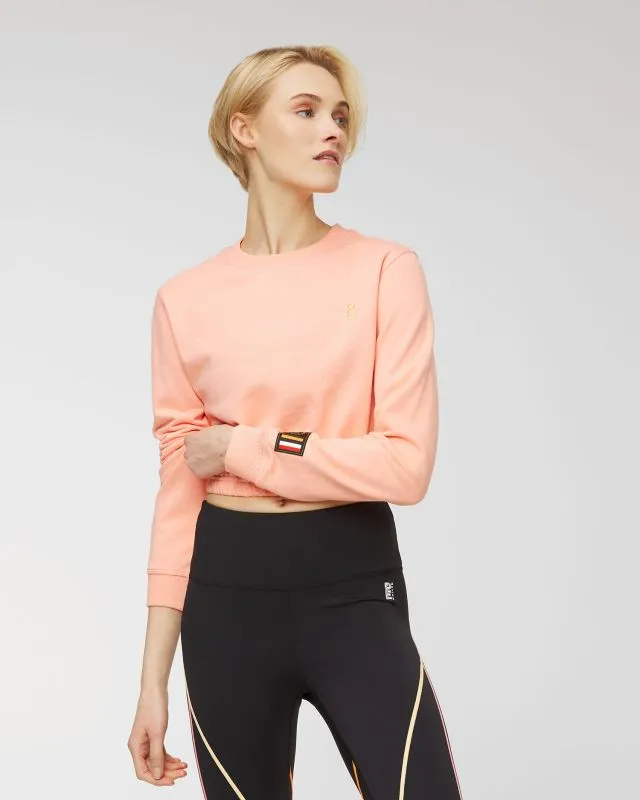 Bluza P.E NATION CLUBHOUSE SWEATER 21PE4F155-soft-fiery-coral