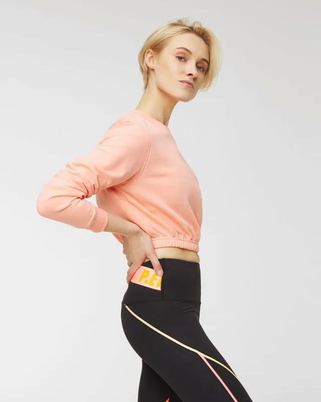 Bluza P.E NATION CLUBHOUSE SWEATER 21PE4F155-soft-fiery-coral