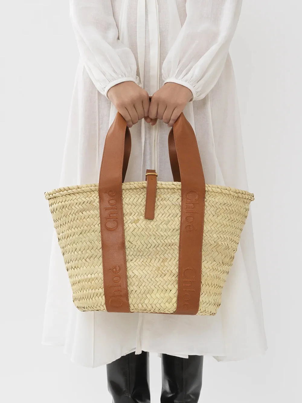 Borsa cesto media Chloé Sense