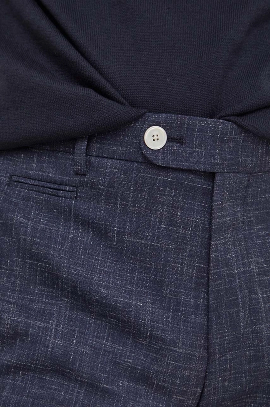 BOSS pantaloni in lana