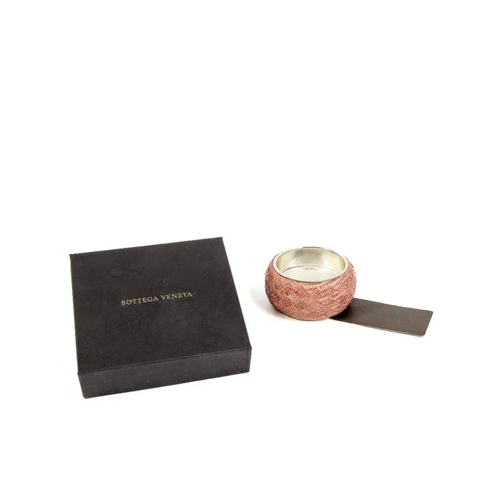 Bottega Veneta anello rosa   