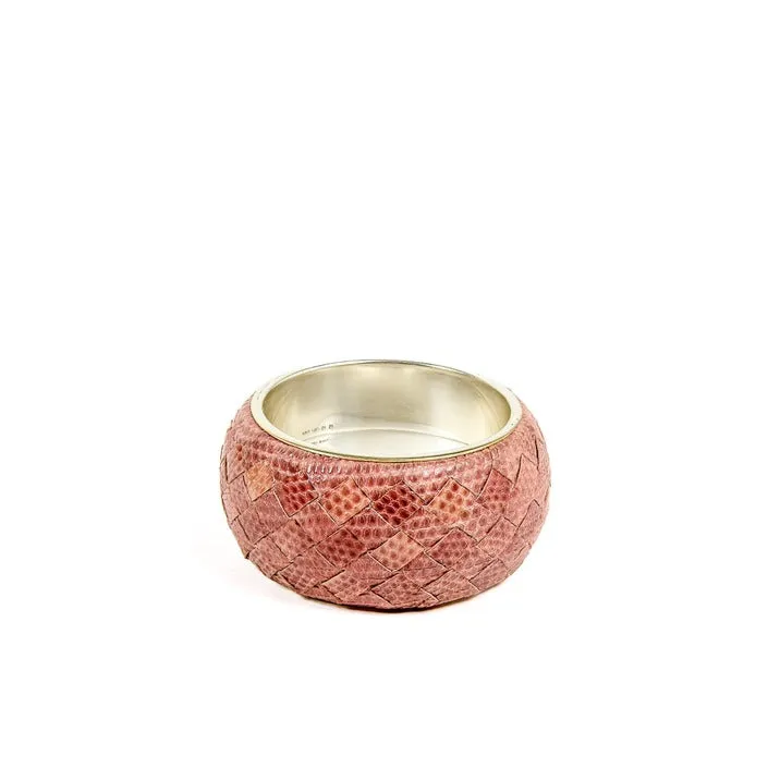Bottega Veneta anello rosa   