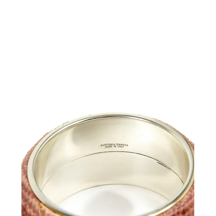 Bottega Veneta anello rosa   