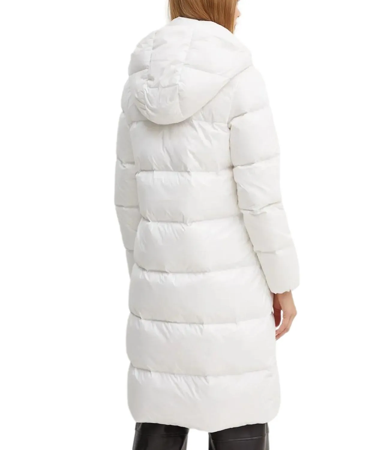 Brand ARMANI EXCHANGE Giubbino lungo in piuma bianco donna