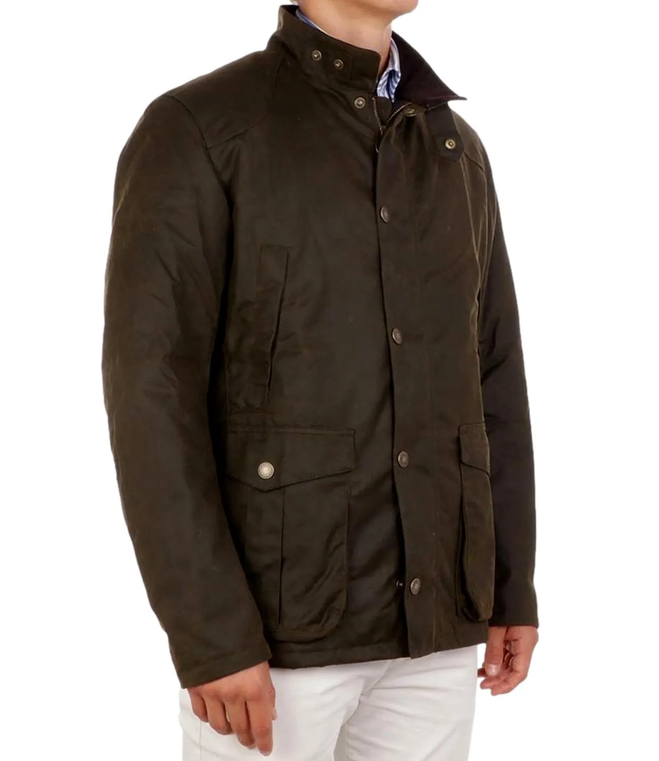 Brand BARBOUR Giubbino cerato uomo