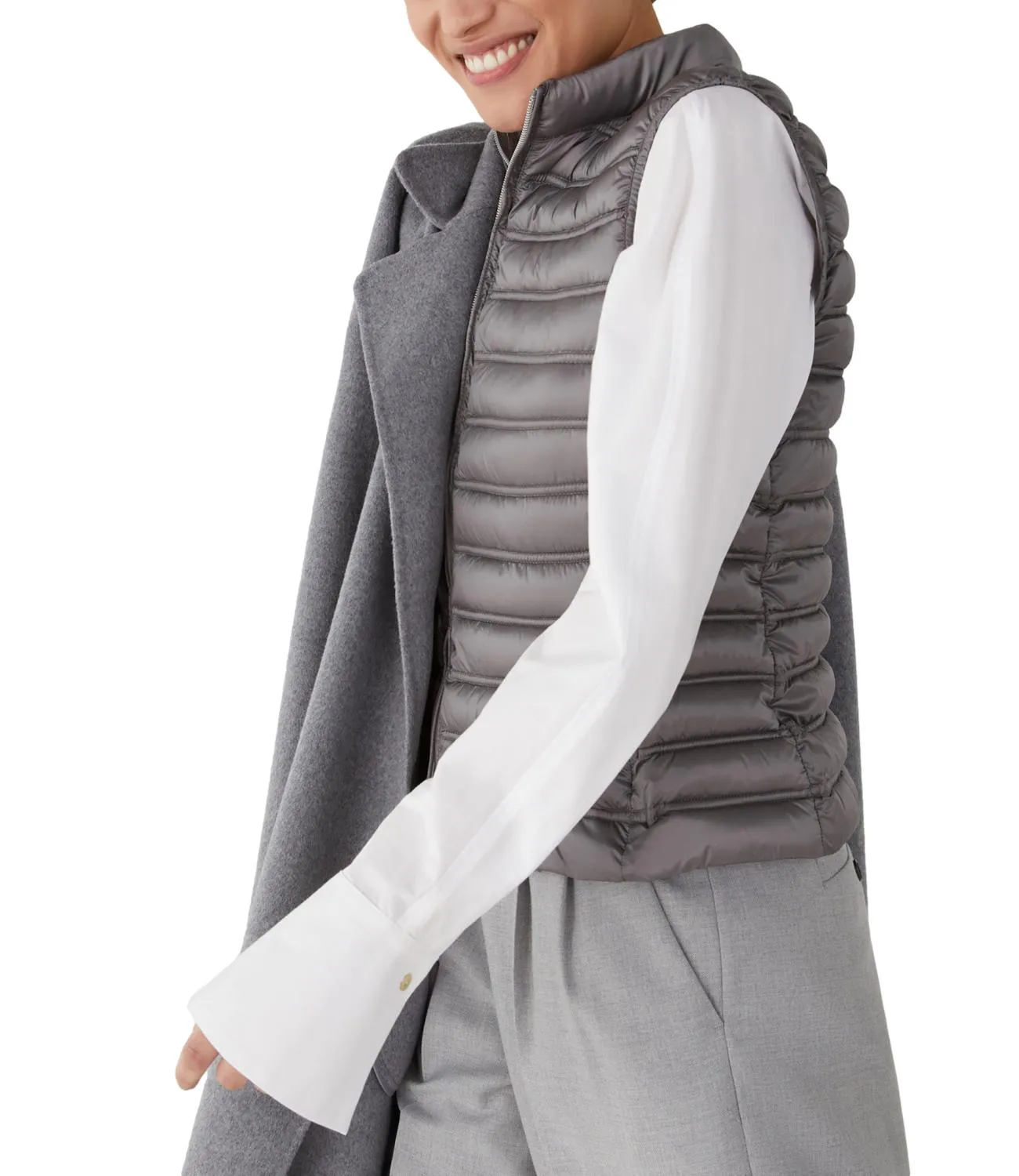 Brand IBLUES Iblues Giubbino Eligio Grigio Donna
