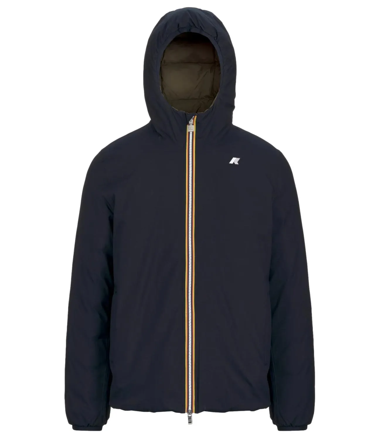 Brand K-WAY K-Way Giubbino Blue/Verde Uomo