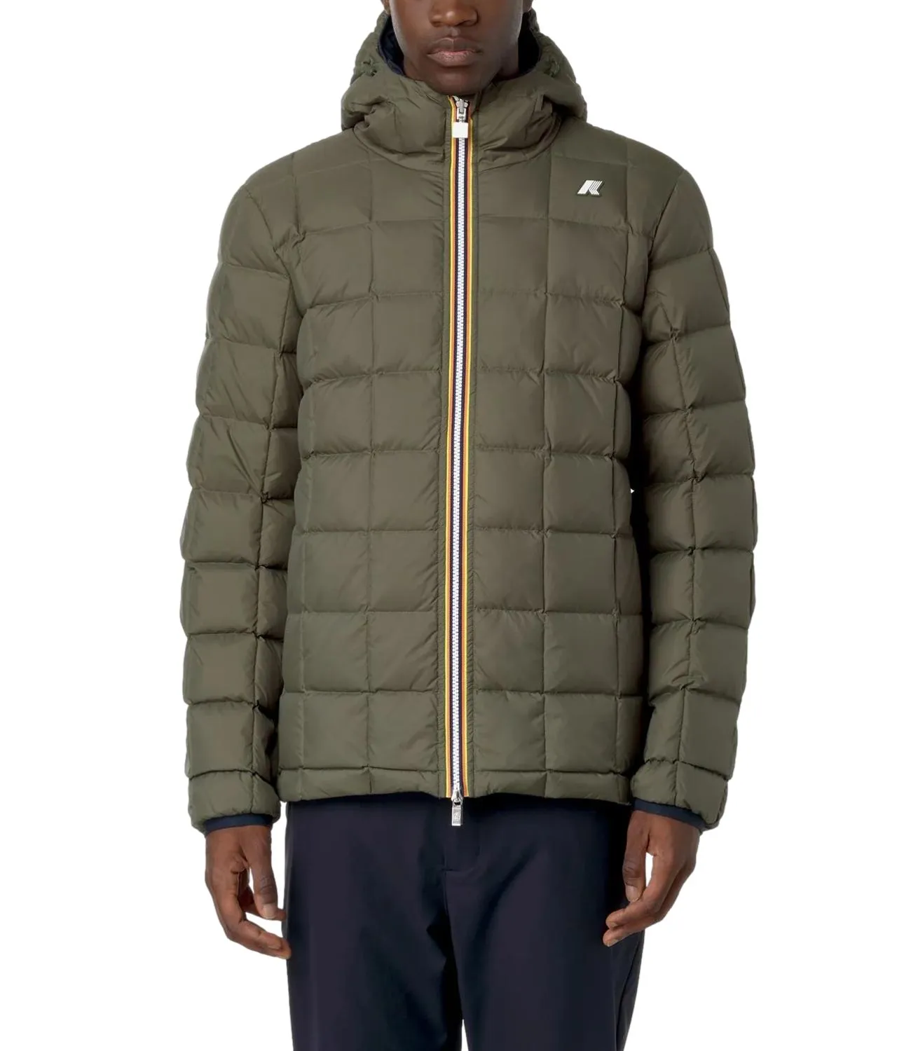 Brand K-WAY K-Way Giubbino Blue/Verde Uomo