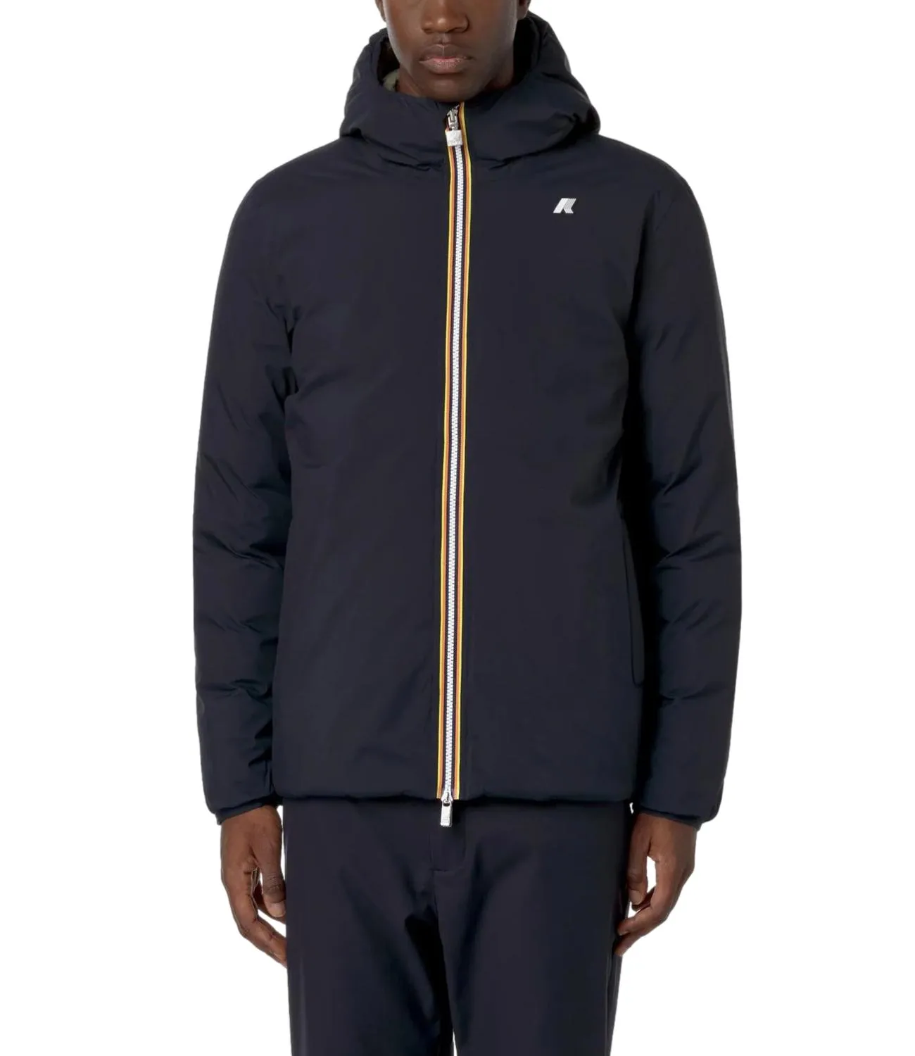 Brand K-WAY K-Way Giubbino Blue/Verde Uomo