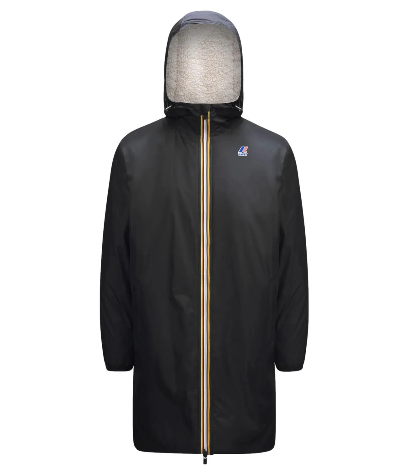 Brand K-WAY K-Way Giubbino Nero Unisex
