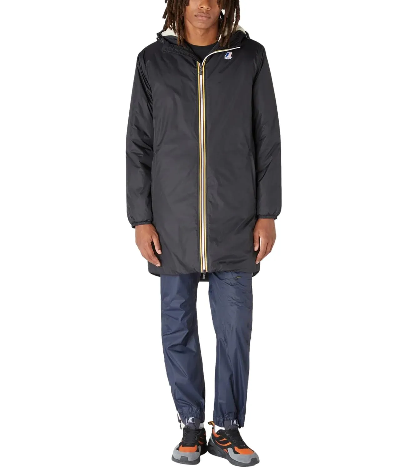 Brand K-WAY K-Way Giubbino Nero Unisex