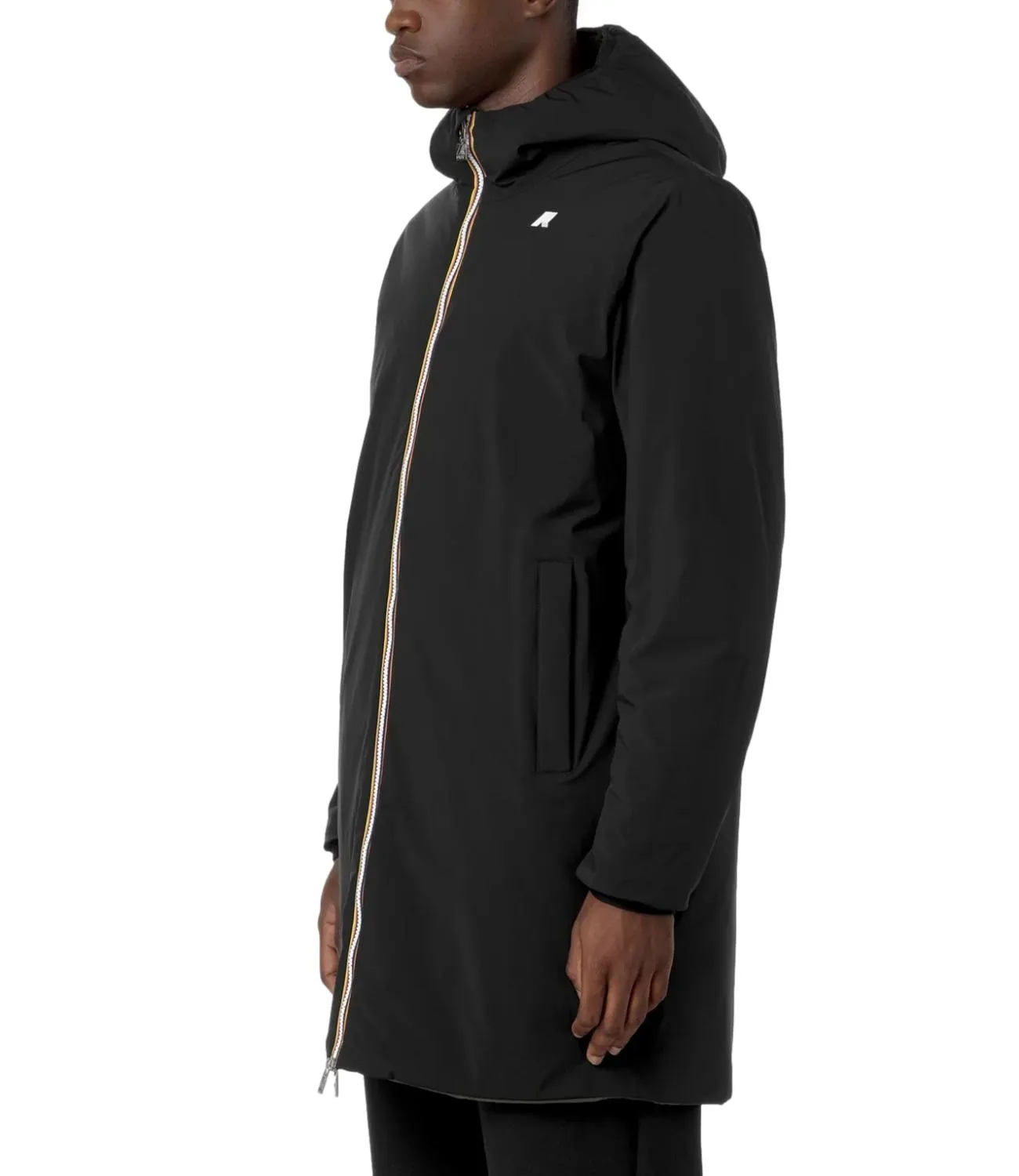 Brand K-WAY K-Way Giubbino Nero/Verde Uomo