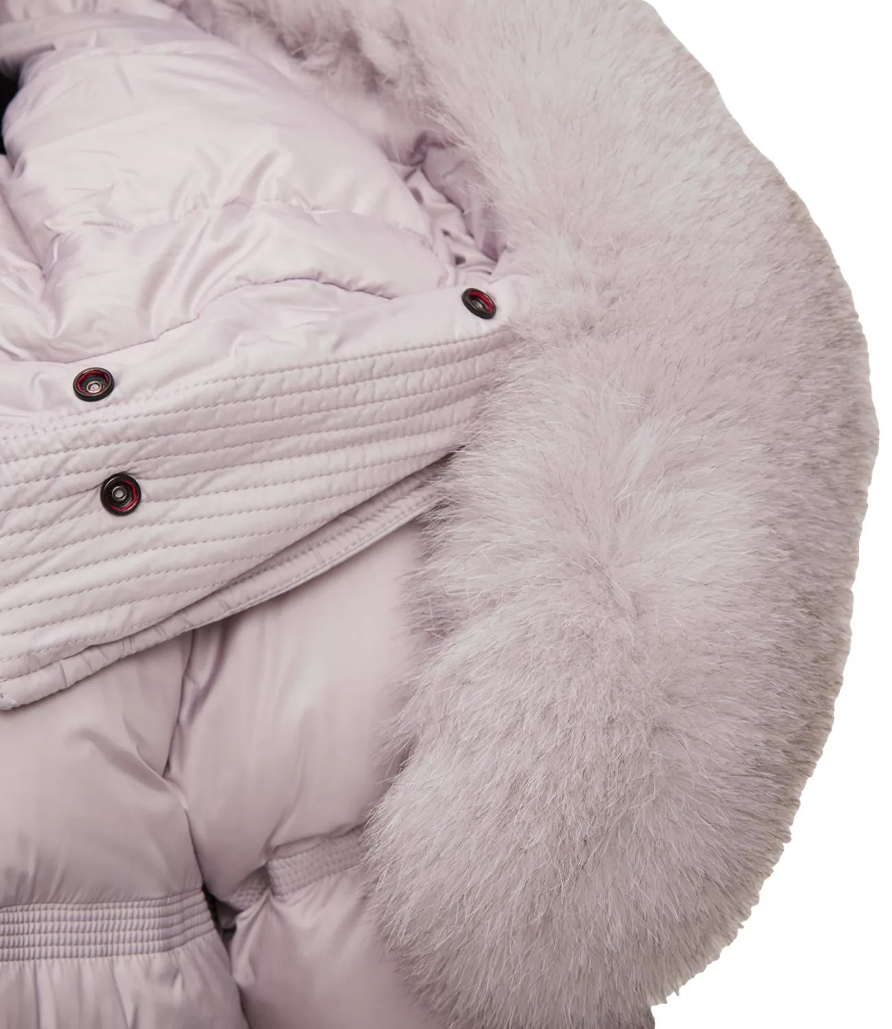 Brand PEUTEREY Peuterey Giubbino Takan Mqs 03 Fur Grigio Gelo Donna