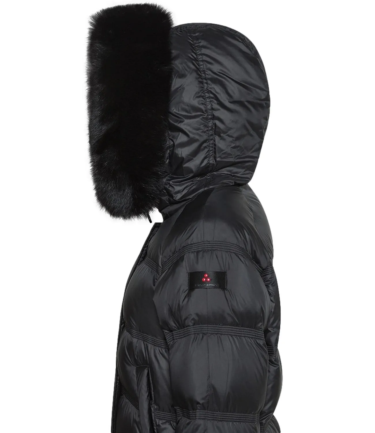 Brand PEUTEREY Peuterey Giubbino Takan Mqs 03 Fur Grigio Nero Donna