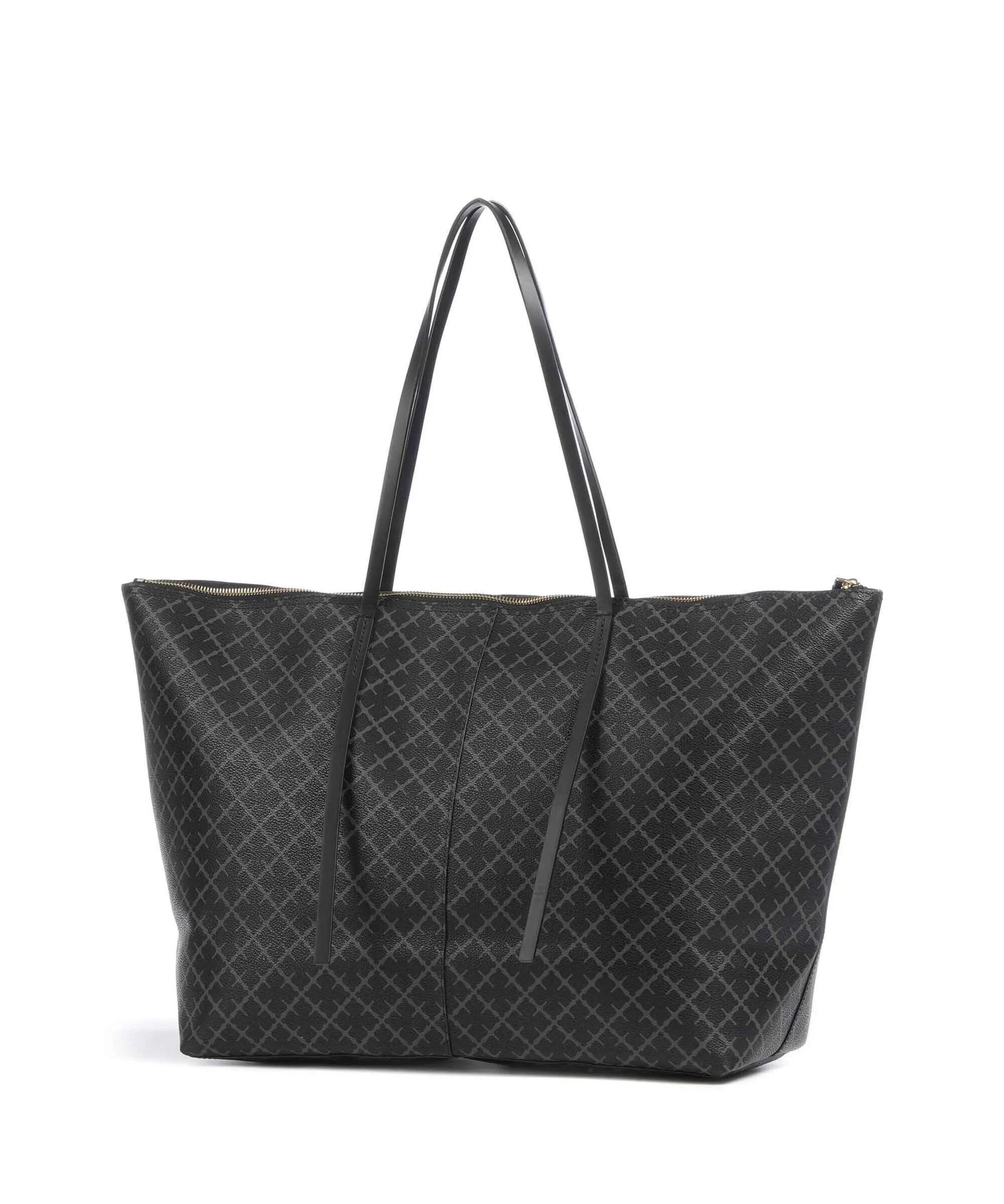 by Malene Birger Luze Borsa shopper plastica nero/grigio  