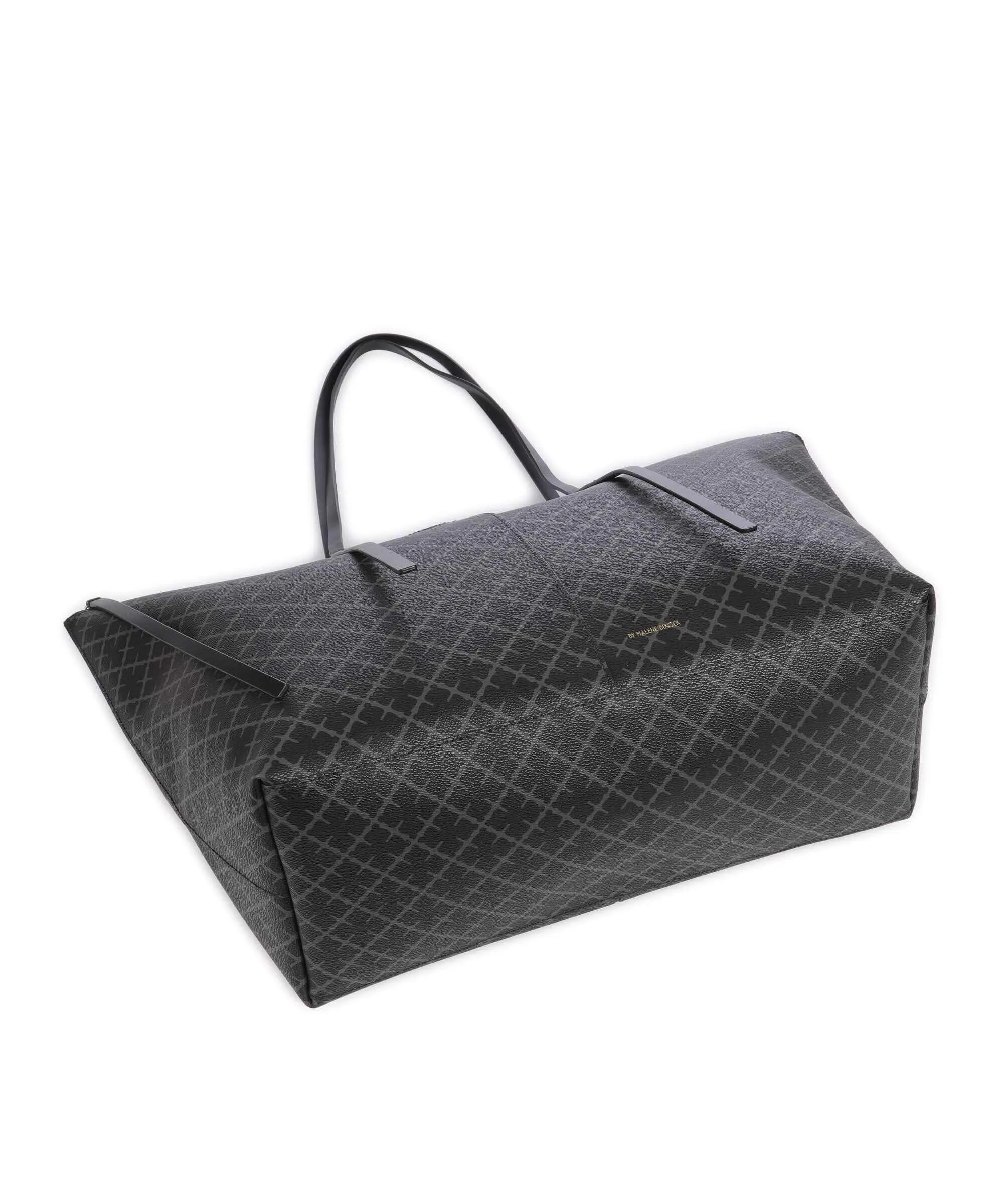  by Malene Birger Luze Borsa shopper plastica nero/grigio  