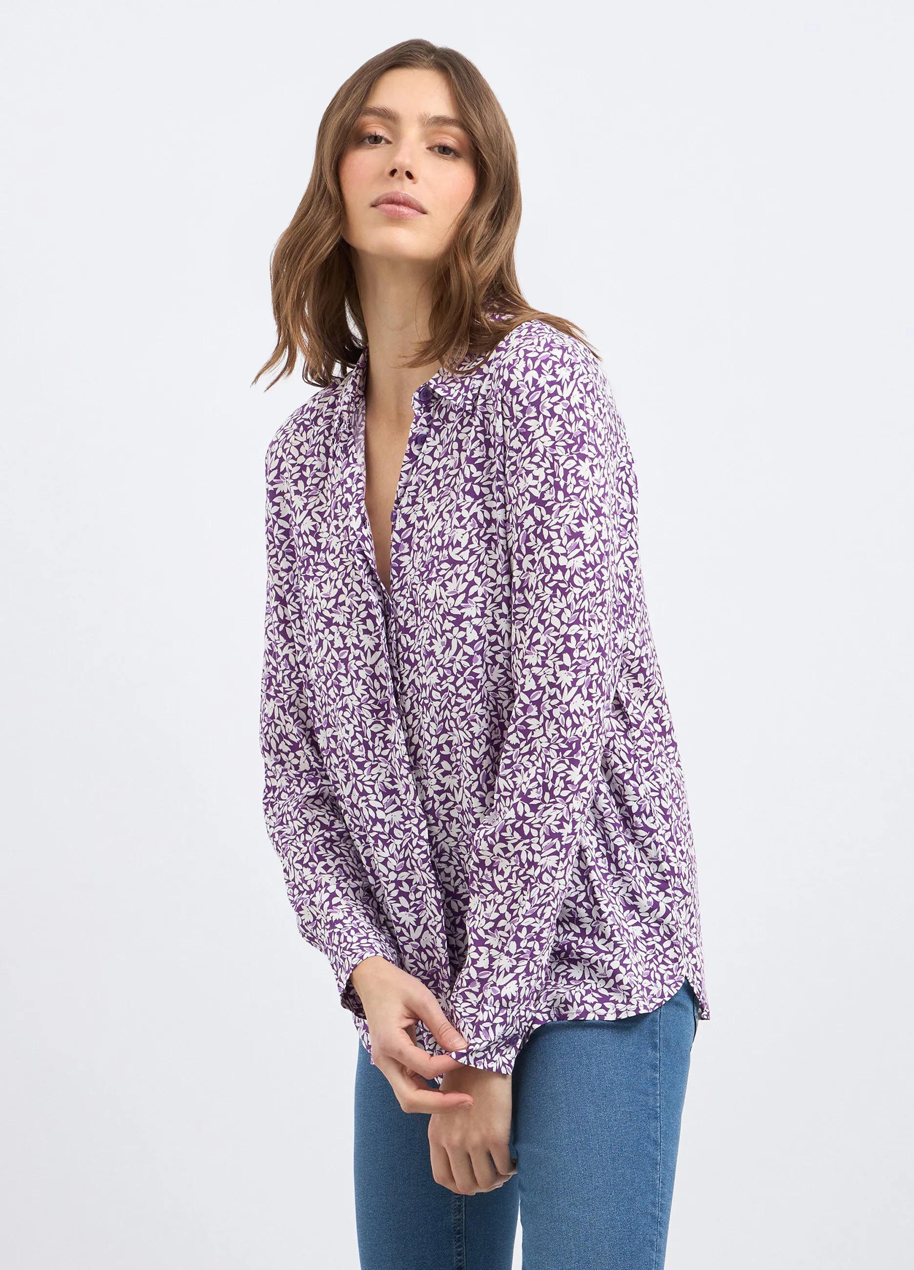 Camicia a maniche lunghe donna